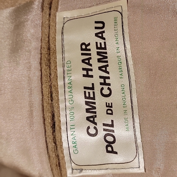 Mens Camel Hair Sports Blazer - Picture 4 of 6